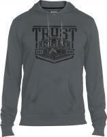 Кофта с капюшоном KLIM Trust Hoodie Gray LG