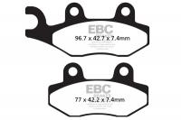 Тормозные колодки EBC FA 135 TT